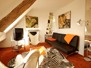 Living area, with sleeper sofa
