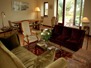 Living area with large dining table