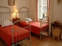 Guest bedroom with two twin beds