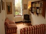 Additional sitting area with television